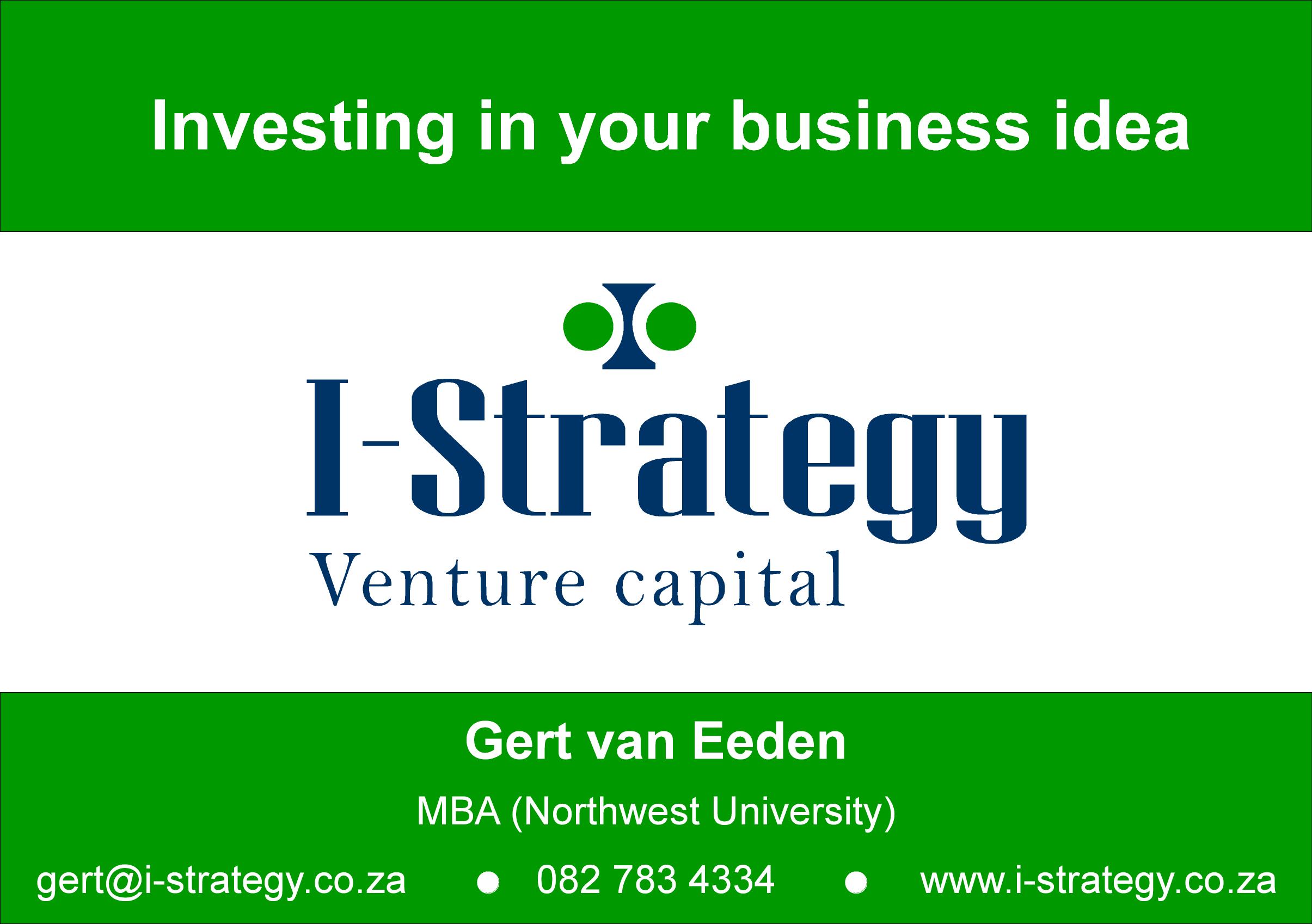 I-Strategy Logo Business Card