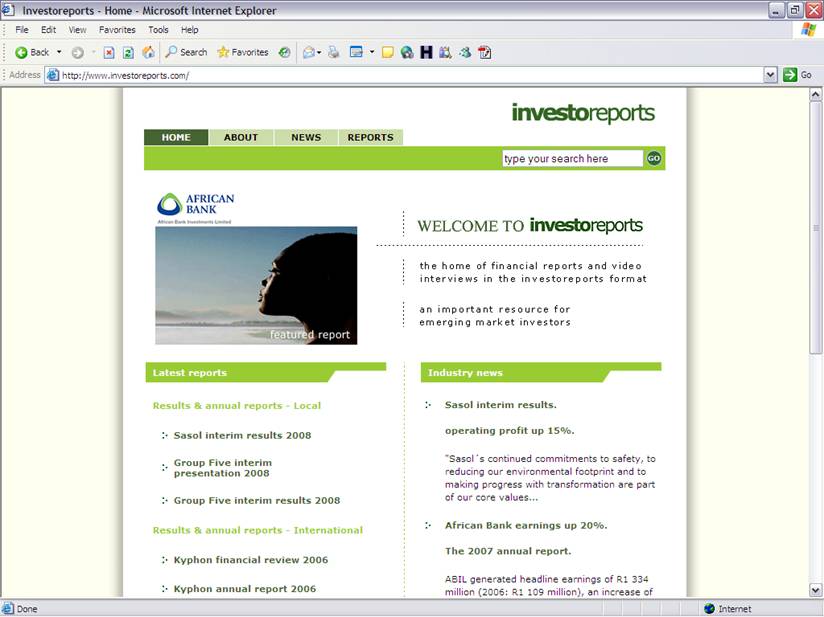 Investoreports