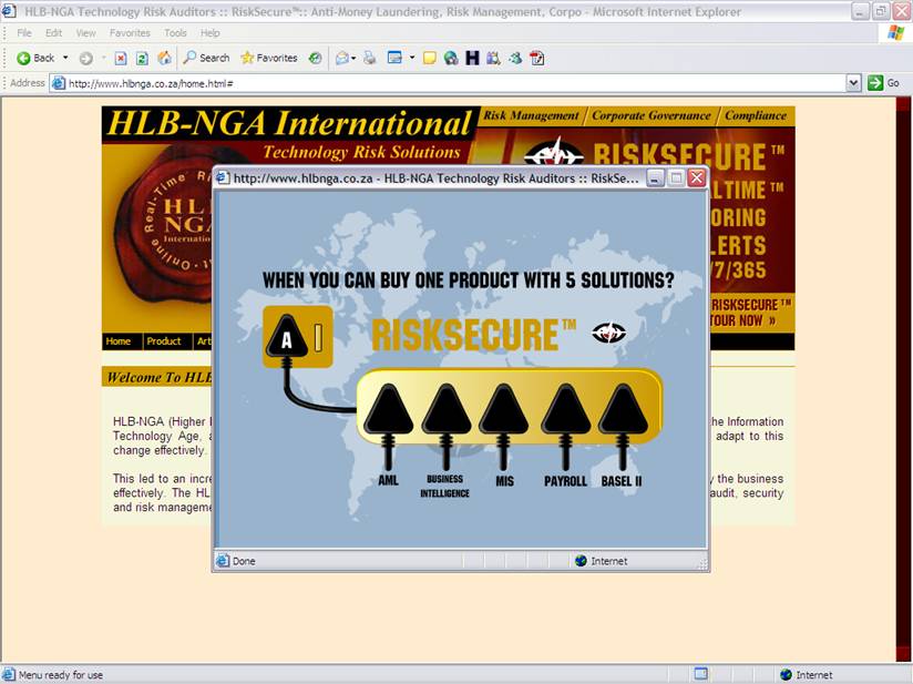 HLB-NGA International Website