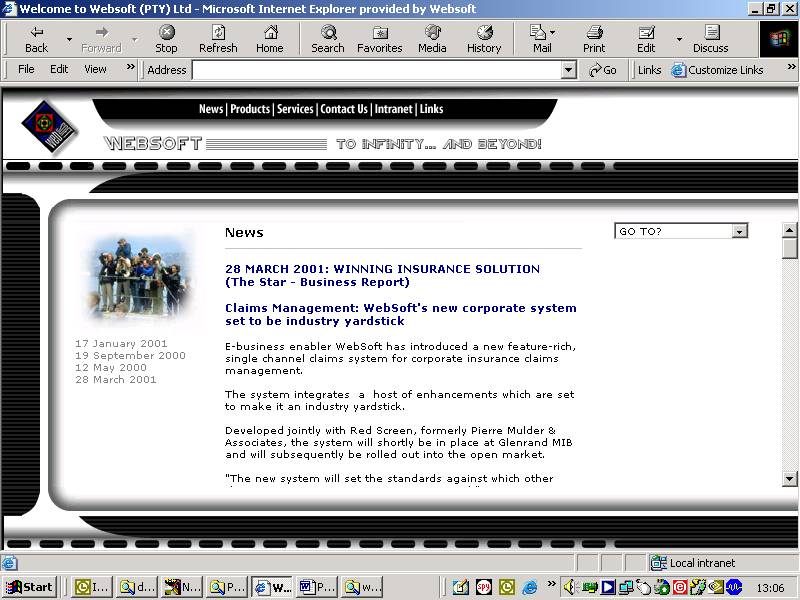 WebSoft User Interfaces 02