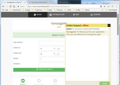 RoomCloud Chatbot UI